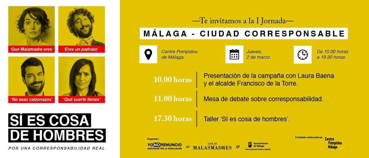 Agenda de la I Jornada Málaga Ciudad corresponsable