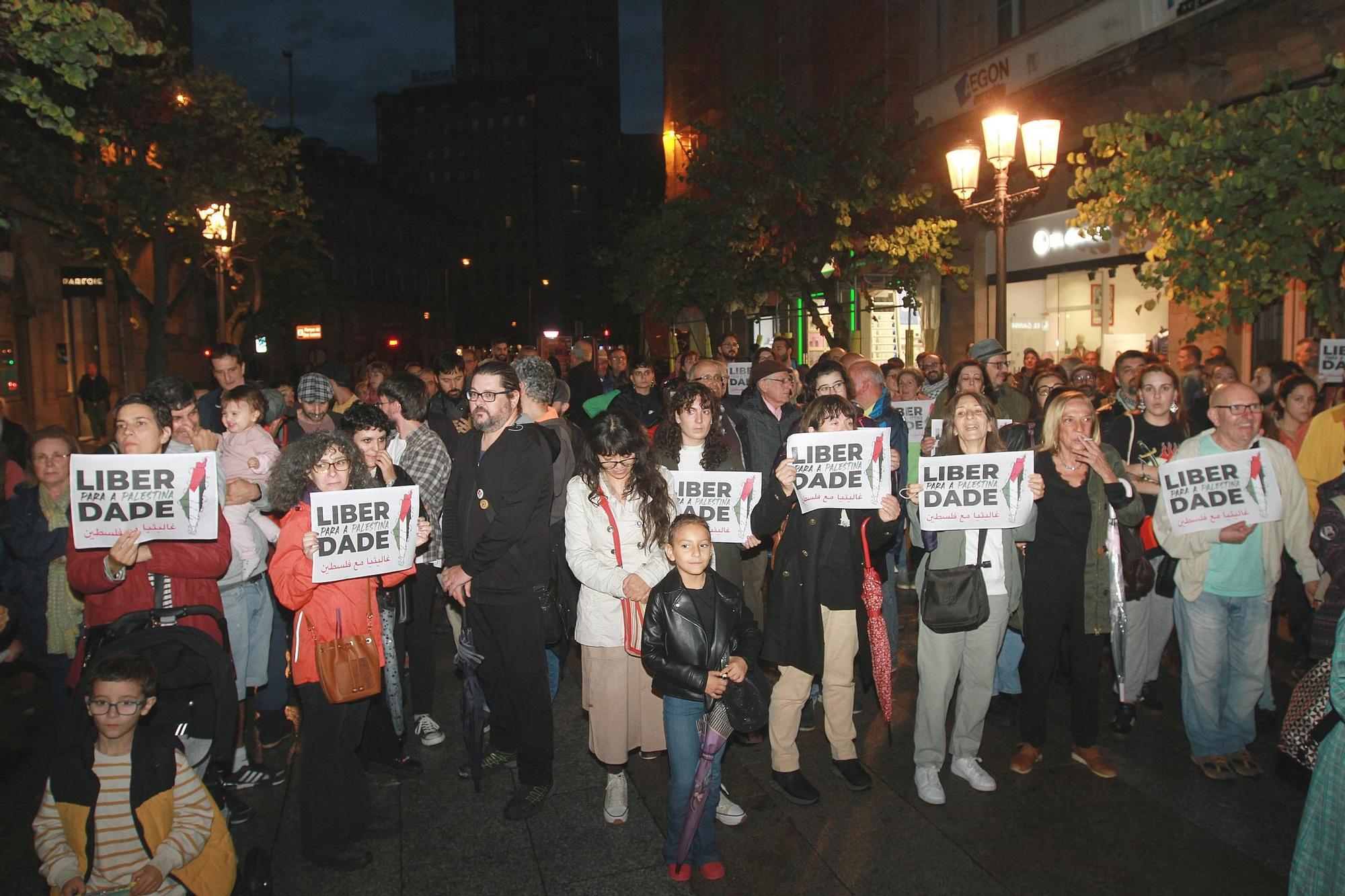 Galicia sale a la calle por Palestina