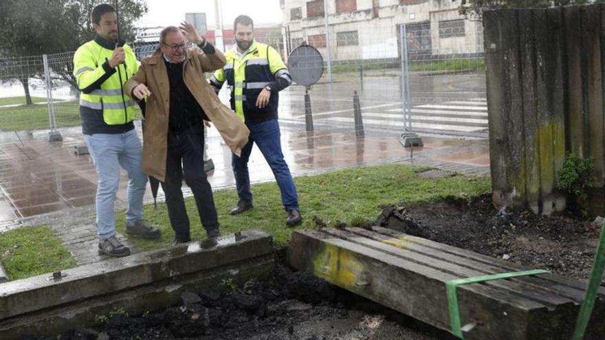 Las novedades que llegan a la ría de Avilés: más espacio para caminar y luces en Navidad