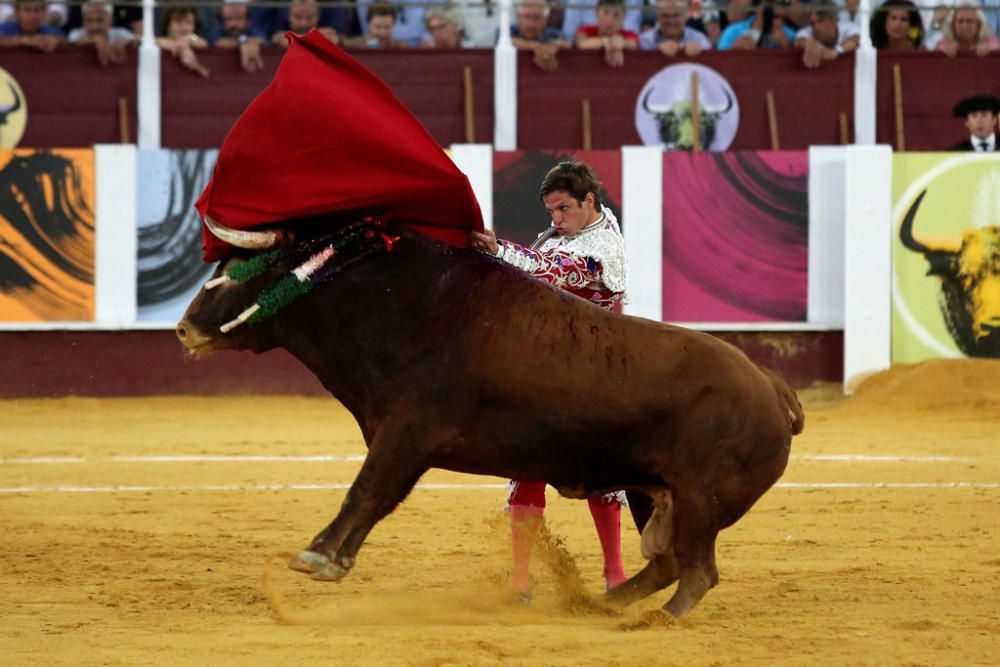 Corrida de toros en la plaza de La Malagueta