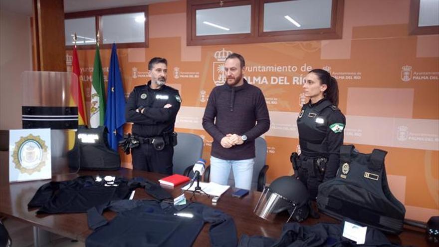 Chalecos antibalas para la Policía Local de Palma del Río