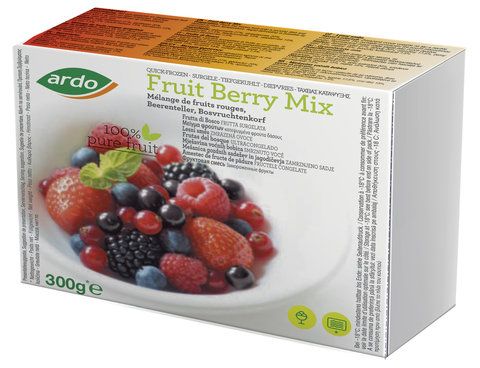 Alerta sanitaria: Fruitberry mix de 300 gramos de Ardo