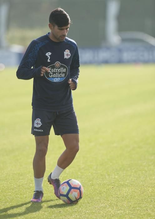 Nueva sesión de preparación para el partido del domingo, 23 de octubre, ante el Celta en Balaídos.