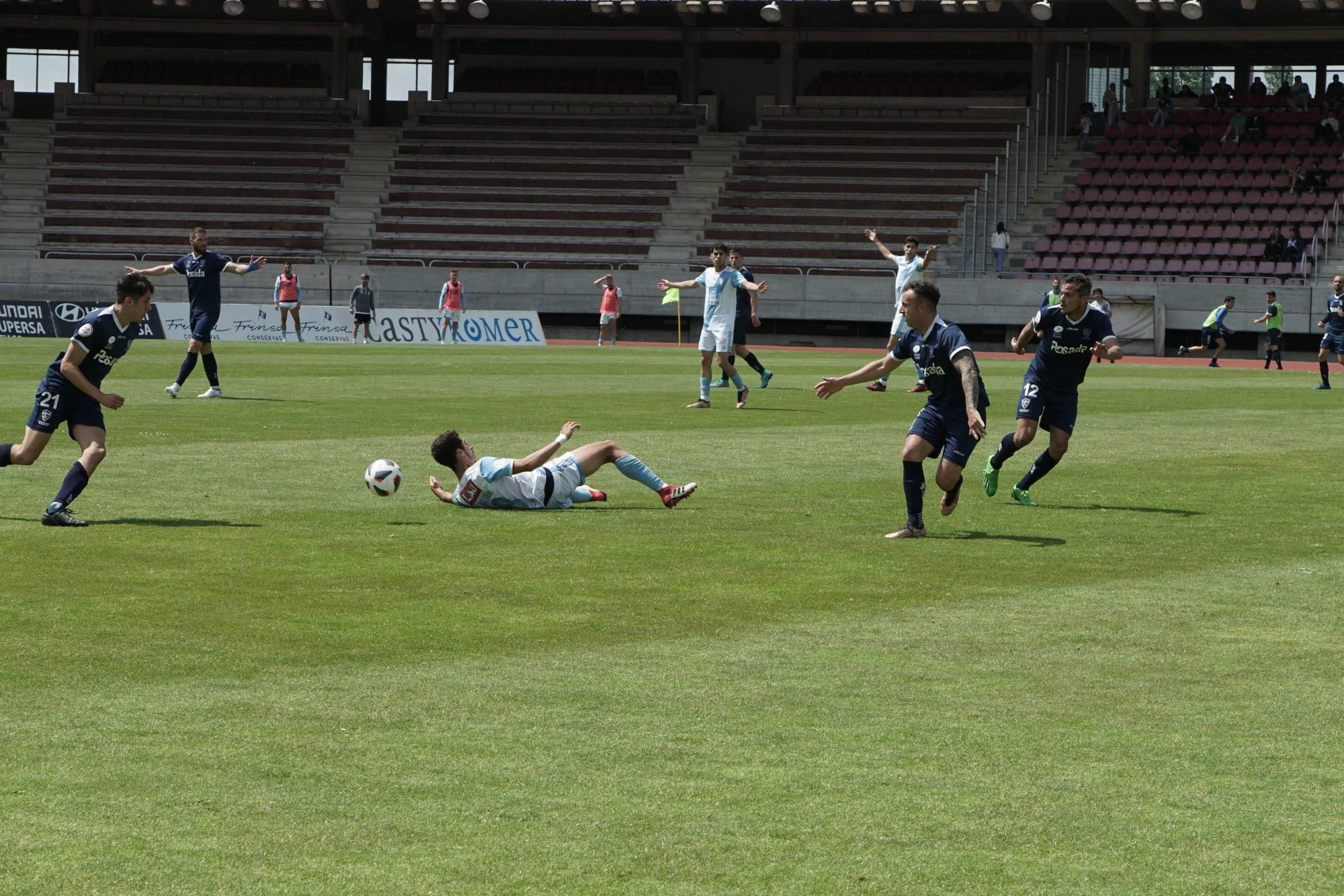 SD Compostela vs Marino de Luanco: las imágenes del partido