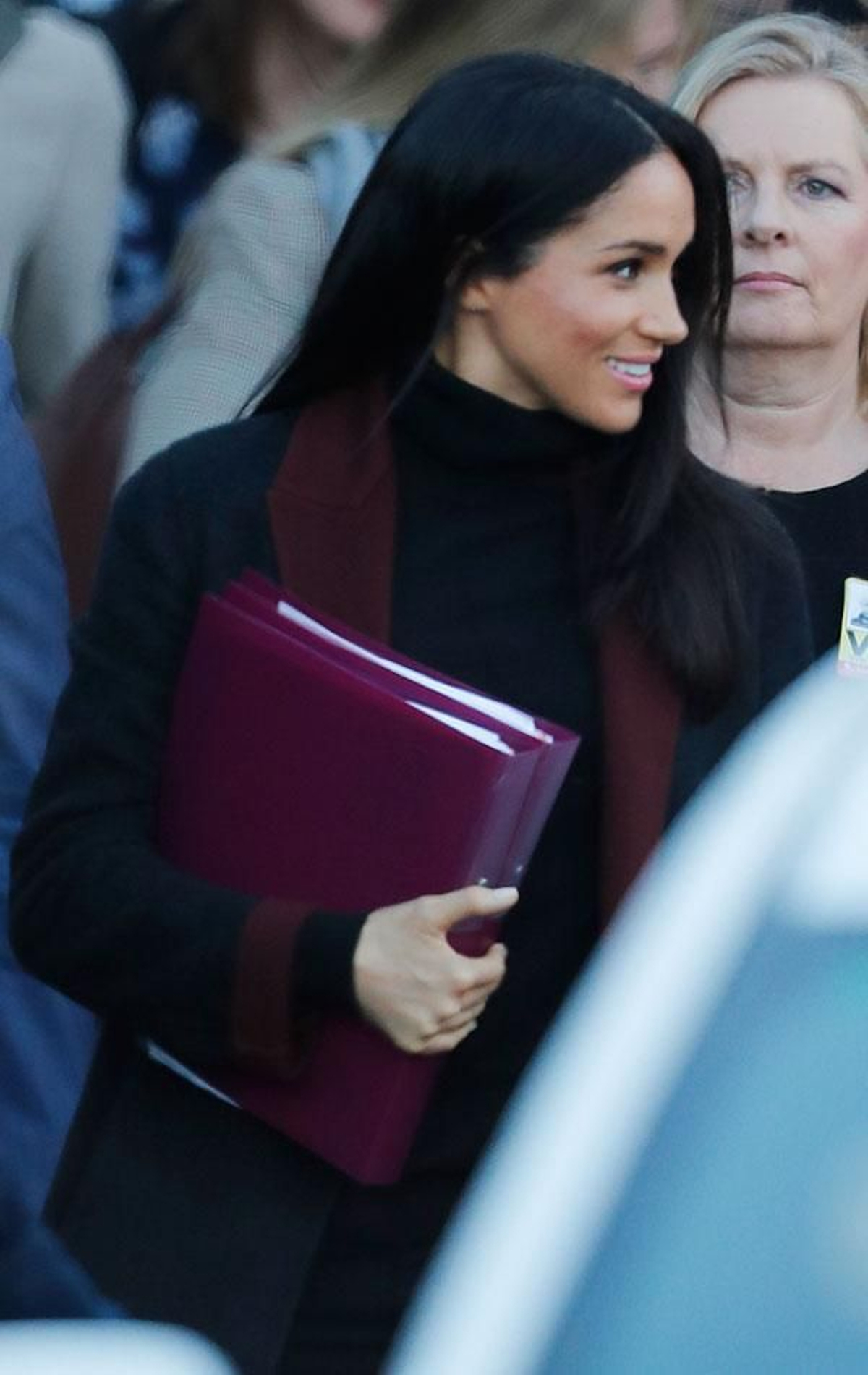 Meghan Markle reaparece tras confirmar la casa real que espera su primer hijo