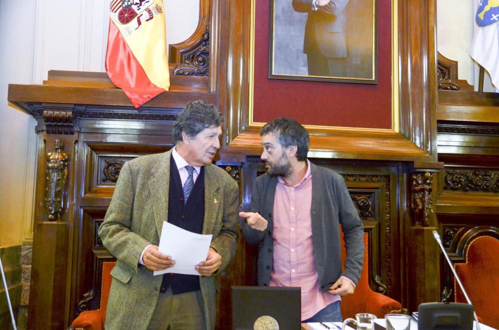 Pleno en el Ayuntamiento de A Coruña (12/12/16)