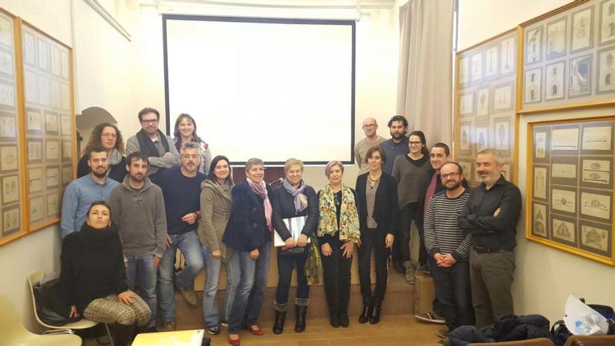 Els participants a la reunió de Tossa