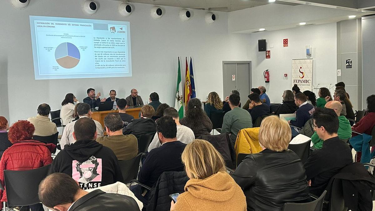 Jornada sobre municipalismo celebrada este sábado en Córdoba.