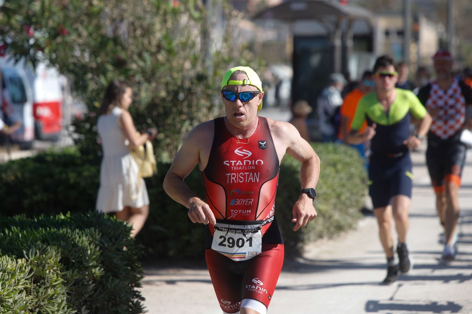 El Triatlón Playa de la Malvarrosa, en imágenes