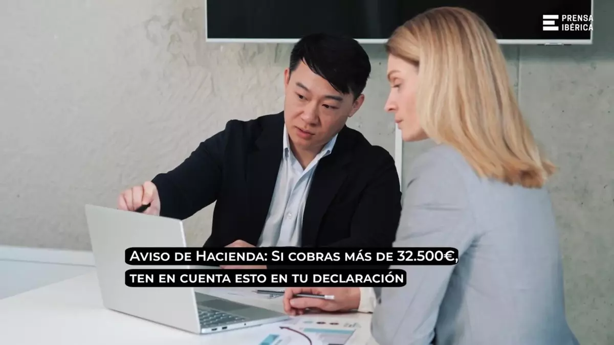 Aviso de Hacienda: el cambio en la declaración de la renta si cobras más de 35.200 euros