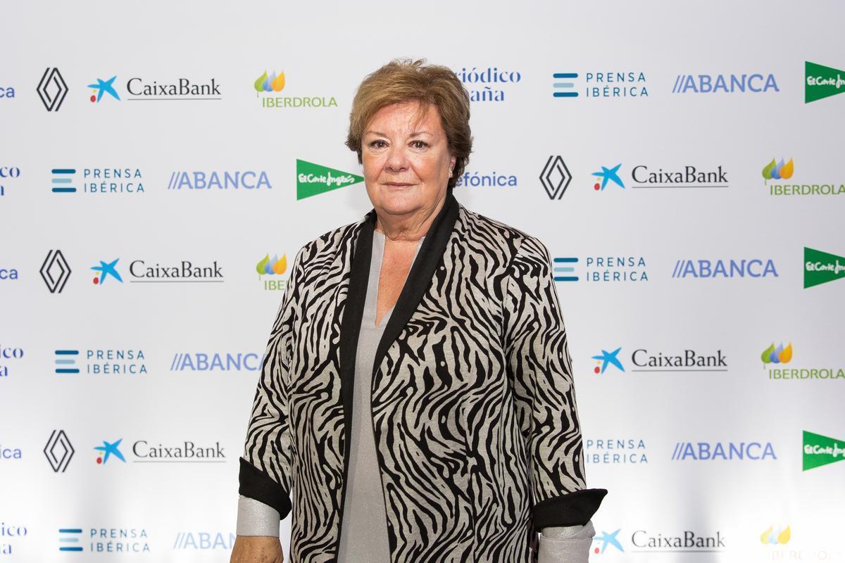 Enriqueta Chicano, presidenta del Tribunal de Cuentas.