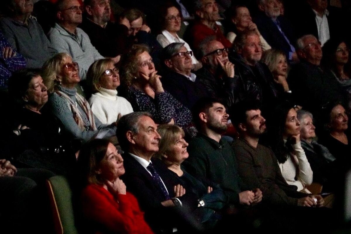 El homenaje a Francesc Antich en el Conservatorio de Música en Palma.