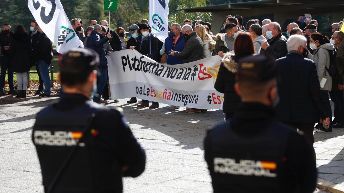 Una imagen de la protesta celebrada en Córdoba.