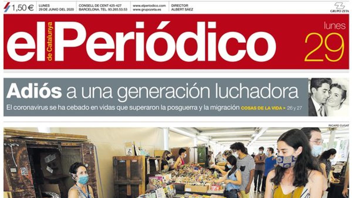 La portada del 29 de junio