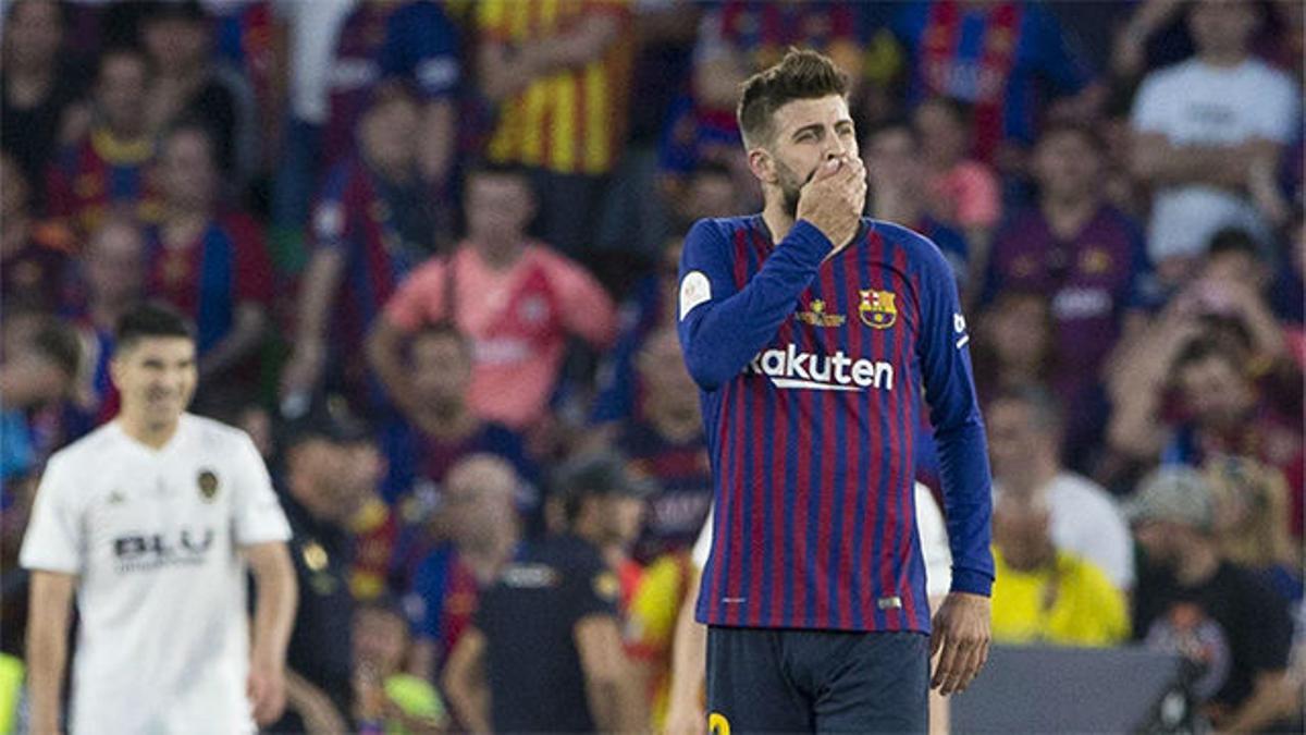 Piqué: Estoy contento con la reacción del equipo