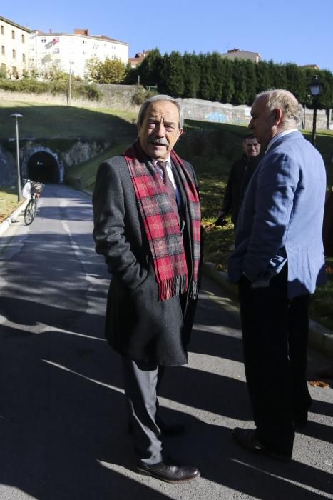 Inauguración de la senda al Parque de Invierno