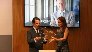 Aznar galardona a Josep Piqué con el premio FAES y reivindica el Pacto del Majestic