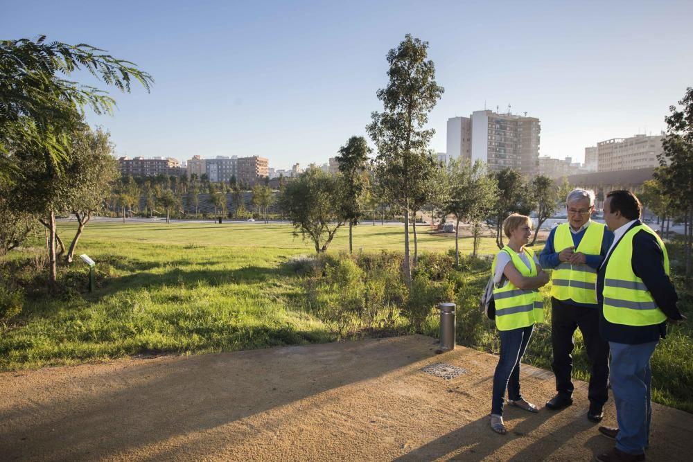 Así están las obras del Parque Central a día de hoy