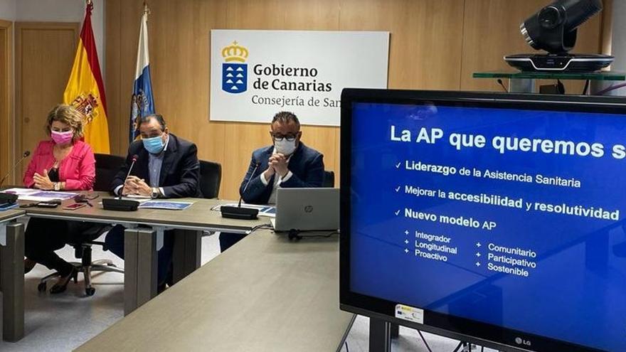 Sanidad contempla contratar a 774 profesionales para mejorar la Atención Primaria en Canarias