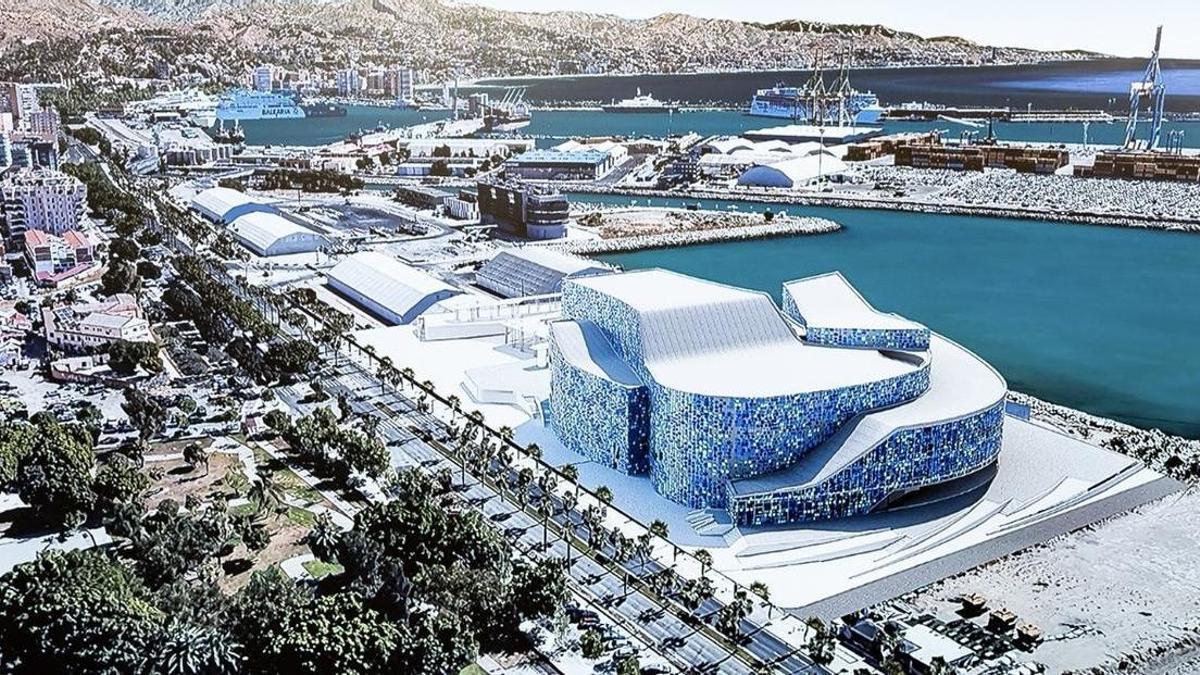 El Auditorio de la Música de Málaga se construirá junto al parque de Huelin