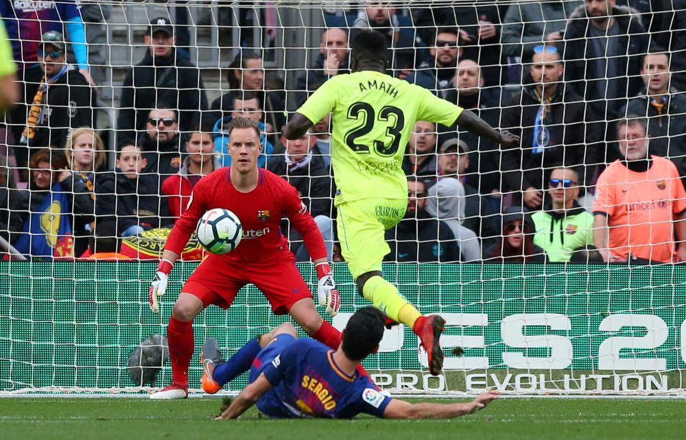 Les imatges del Barça-Getafe (0-0)