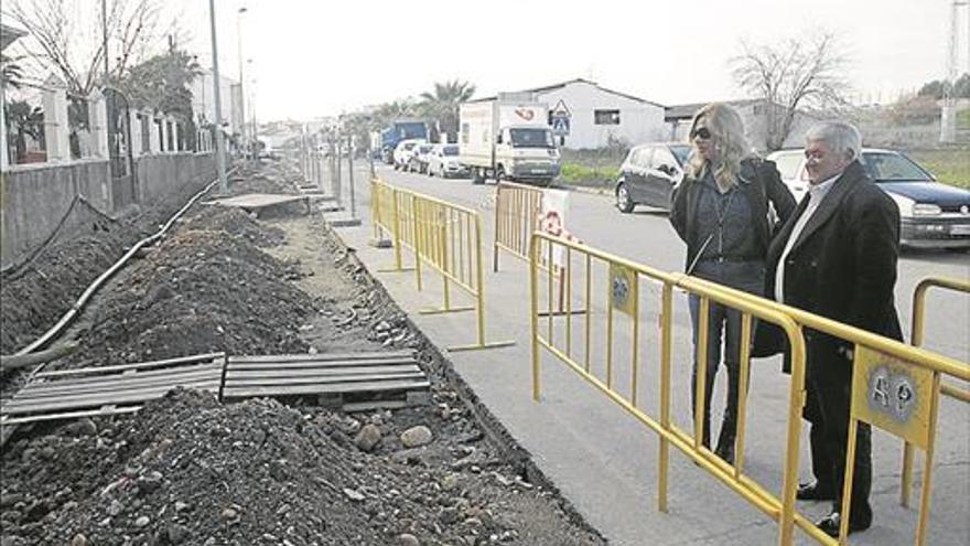 Comienzan en pedro abad las obras de remodelación de un tramo en la zona norte de la calle santa rafaela maría