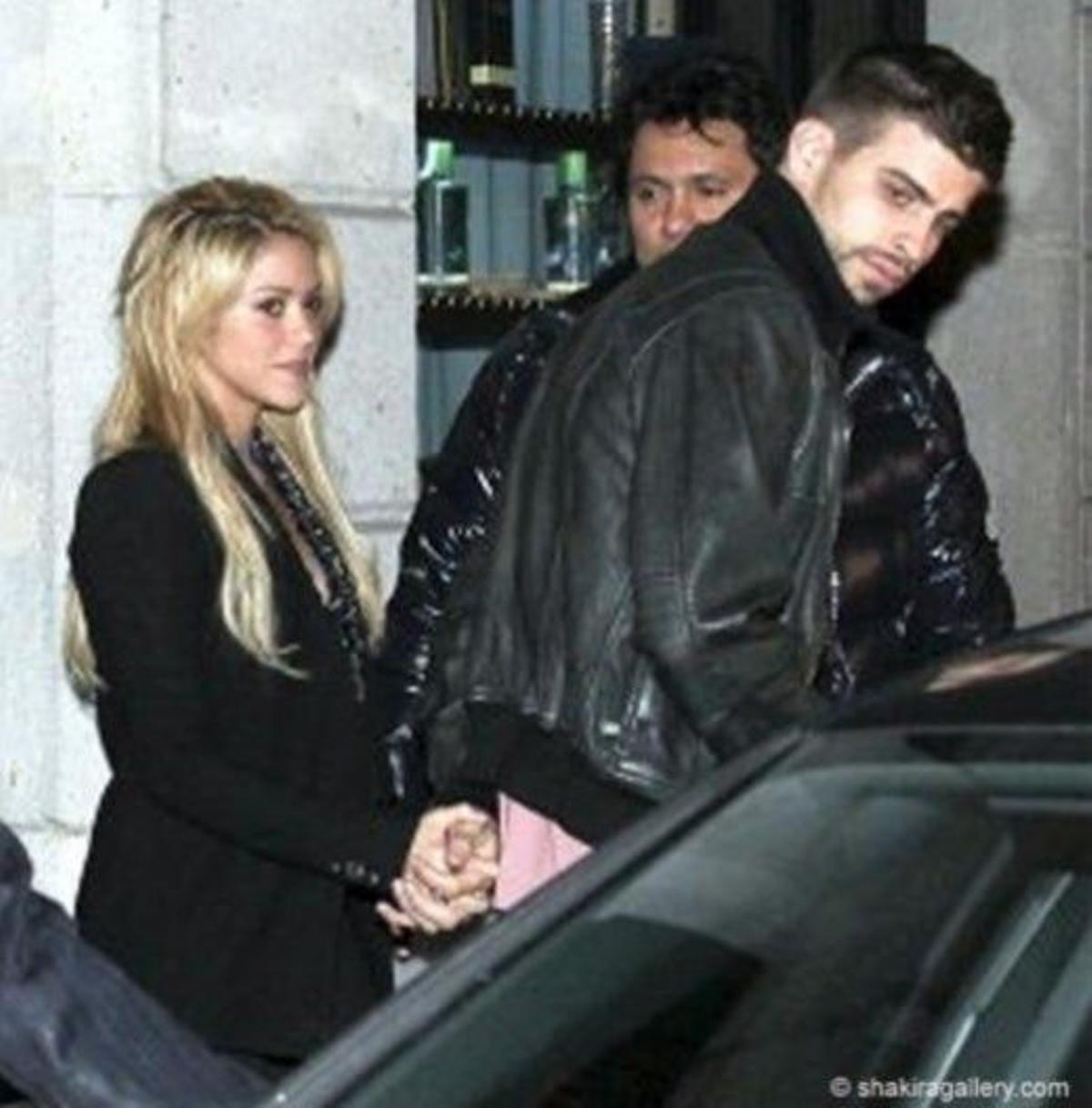 Shakira y Piqué se dejaron ver juntos en 2011