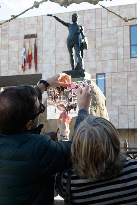 Iniciativa "Secado" en la plaza de Viriato