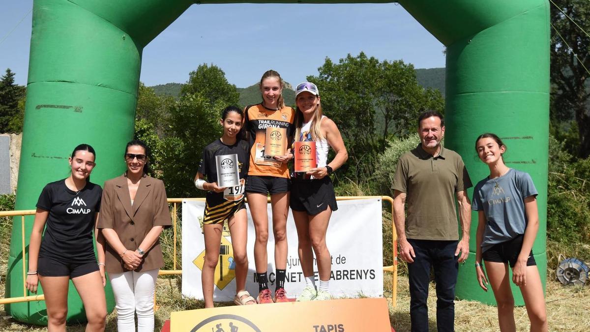 El podi femení de l'Olla de Tapis 2026.