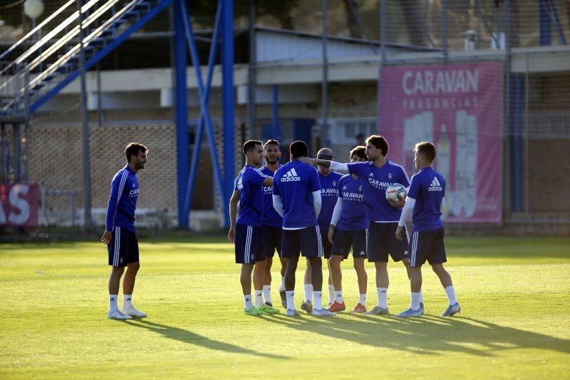 Entrenamiento del Real Zaragoza del 29 de octubre