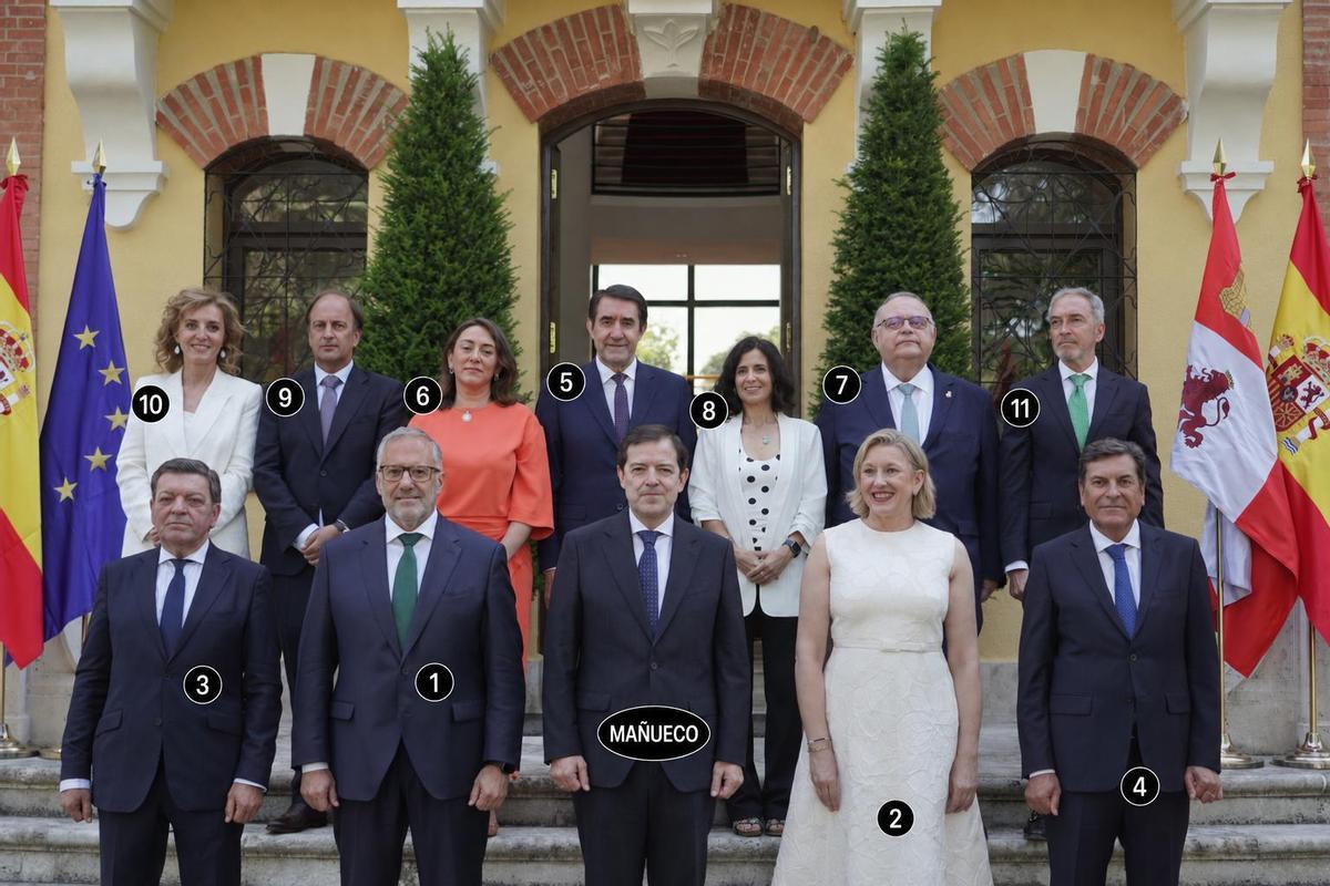 Composición de la Junta de Castilla y León en la XI legislatura.