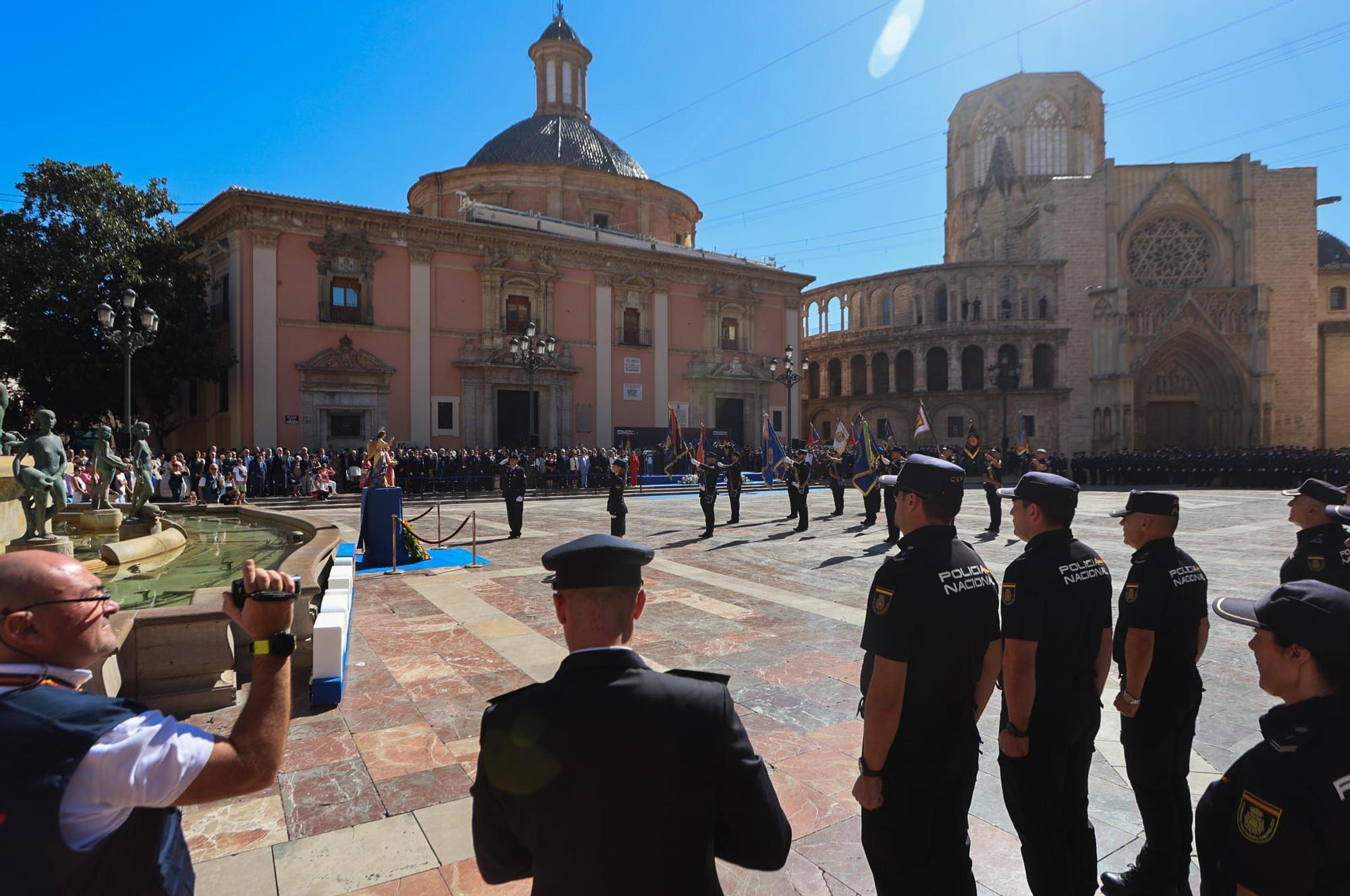 La Policía Nacional de Valencia celebra el Día de los Santos Ángeles Custodios