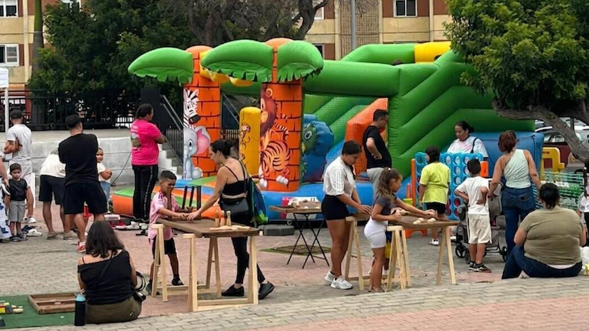 Parque Aventura en el Residencial Cruz de Piedra.