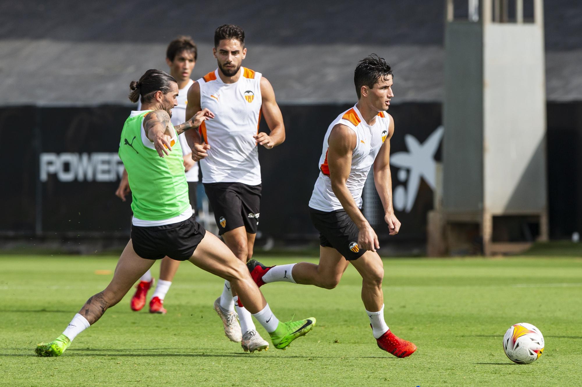 La semana de entrenamientos del Valencia CF