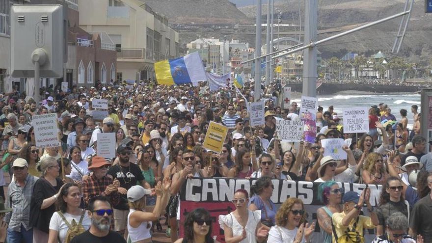 Canarias tiene un límite: horario, punto de encuentro y las claves de la manifestación del 18M en Gran Canaria
