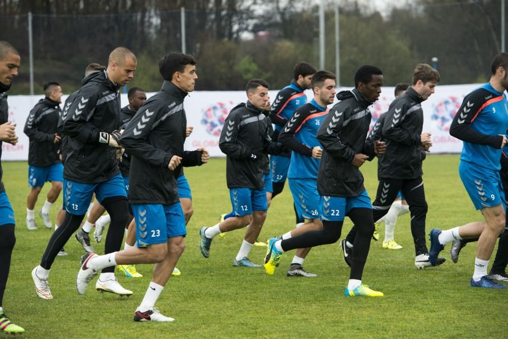 Entrenamiento del Real Oviedo