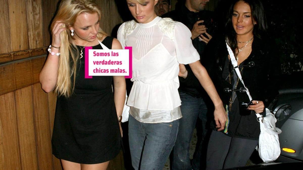 Britney Spears, Paris Hilton y Lindsay Lohan salen de fiesta juntas