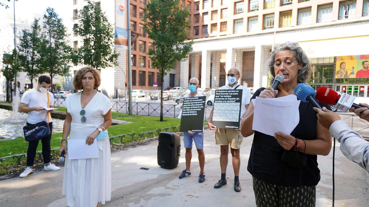 presentación campaña “Sanidad sin peros”        David Castro