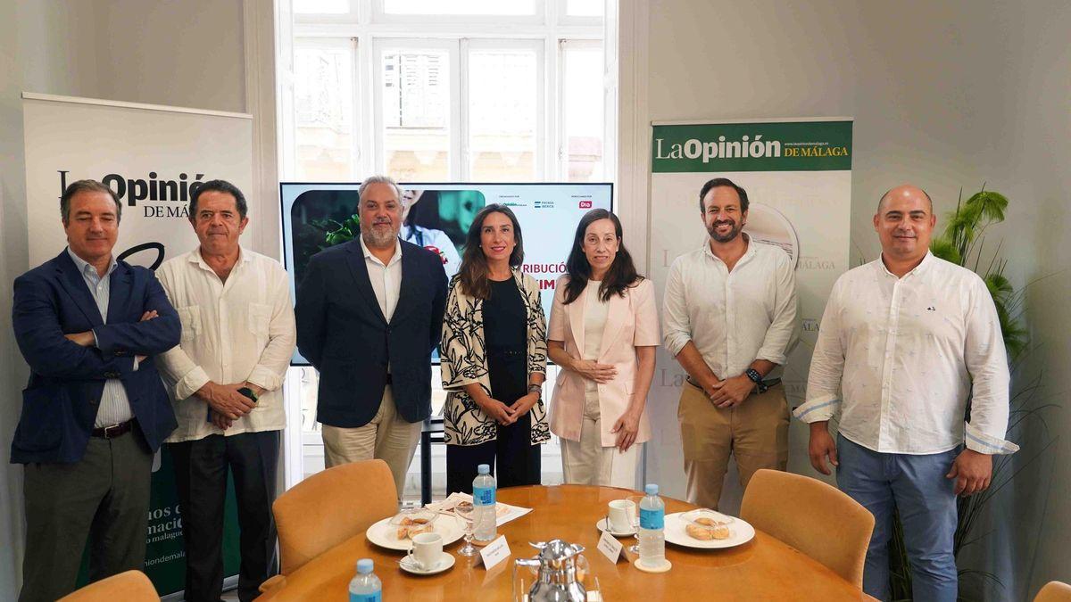 Jaime Martínez Conradi, Baldomero Bellido, Raúl Rico, Alejandra Fragoso, Silvia Gómez, Gontrán de Ceballos y Prudencio López