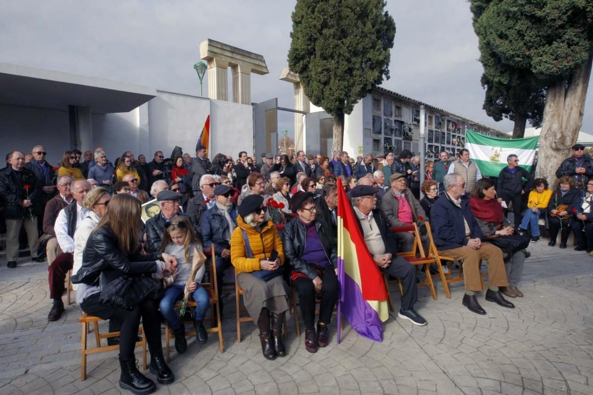 Reivindican la memoria de las víctimas del franquismo en el Día de los Derechos Humanos