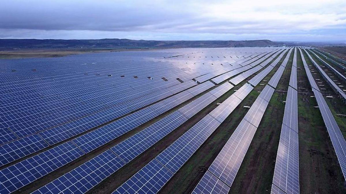 Placas fotovoltaicas en Extremadura.