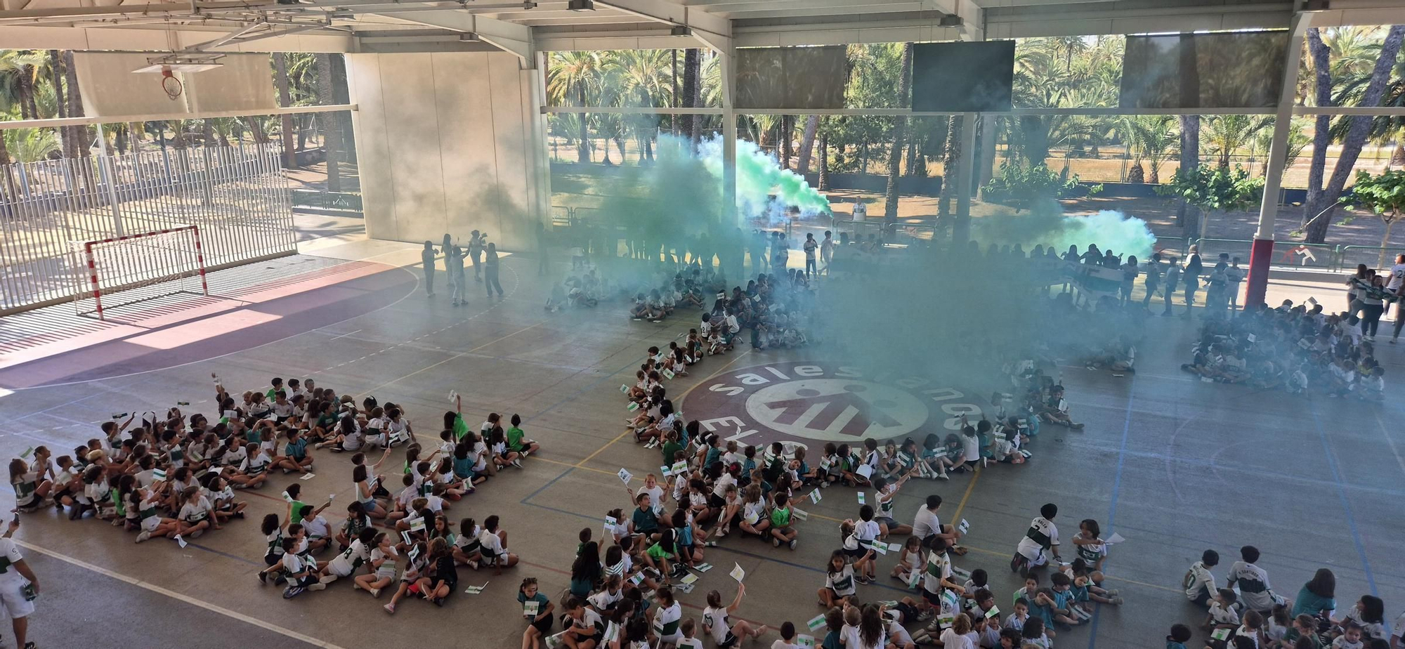 El Día del Elche en el Colegio Salesianos