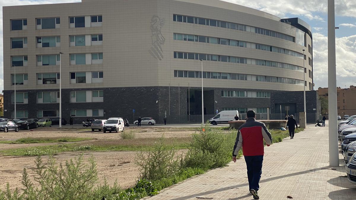 Ciudad de la Justicia en Elche, donde se ha celebrado el juicio.