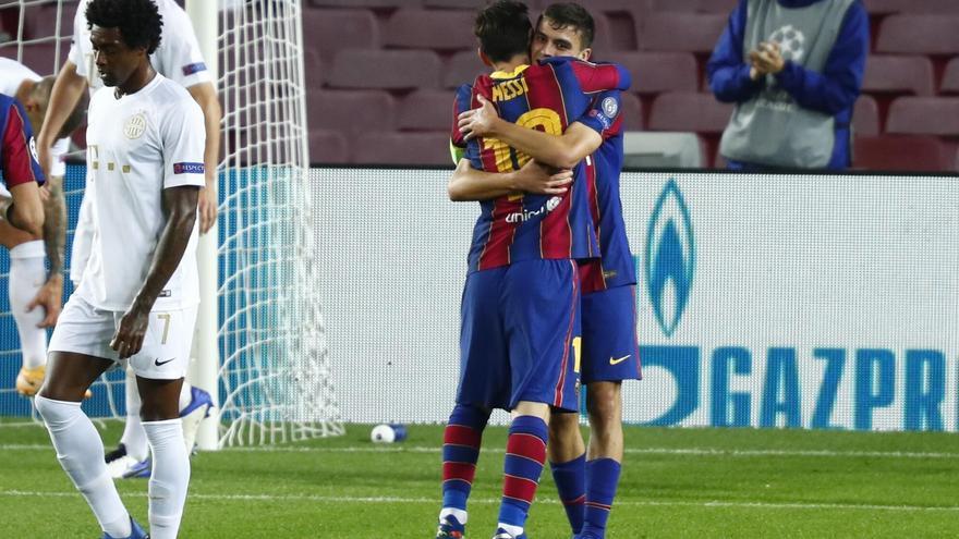 Pedri: "Escucho y aprendo de Messi"