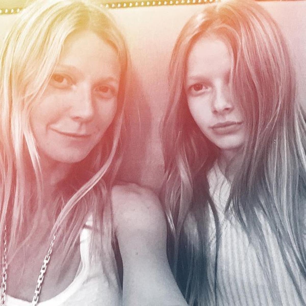 El parecido de Gwyneth Paltrow y su hija Apple