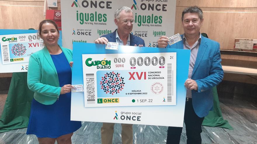 El Congreso Nacional de Virología de Málaga protagoniza el cupón de la ONCE