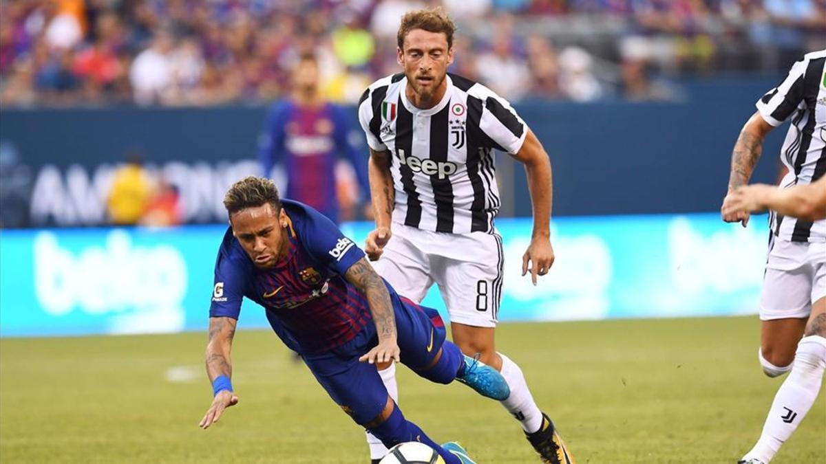 A diferencia de Neymar con el Barça, Marchisio se mantendrá fiel a la Juventus