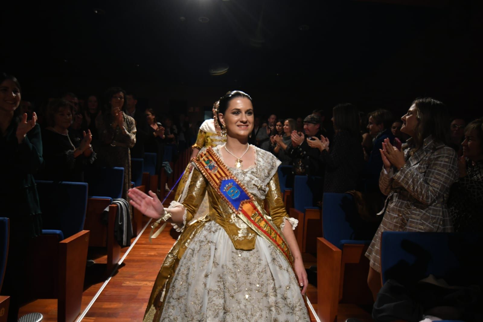 La exaltación de la reina fallera infantil de Burriana del 2023, en imágenes