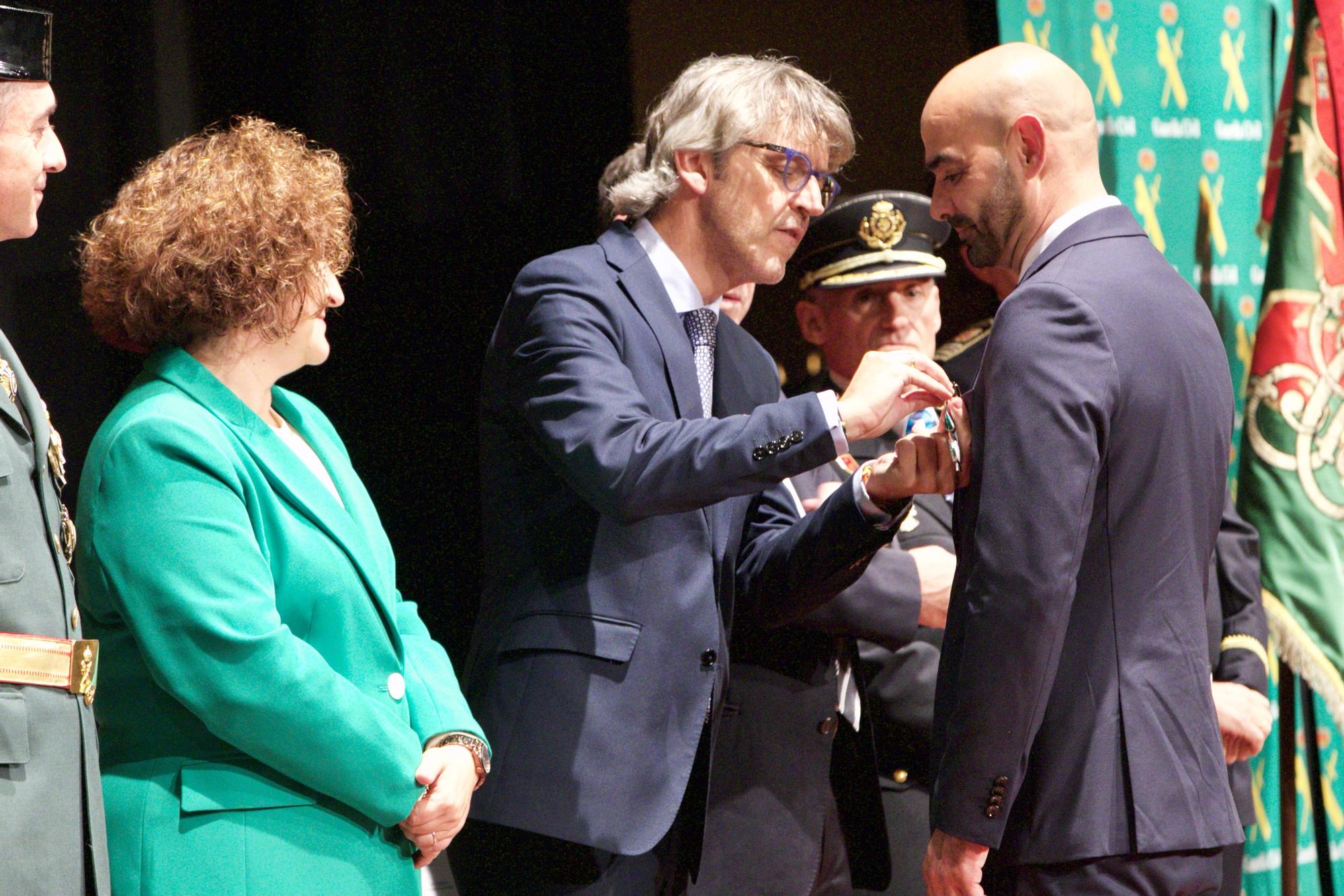 Las imágenes de la celebración del 179º aniversario de la Guardia Civil en la Región