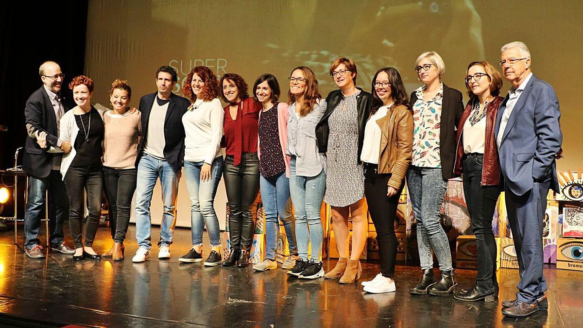 L’organització de les jornades amb César Bona, un dels conferenciants de l’edició de 2019.